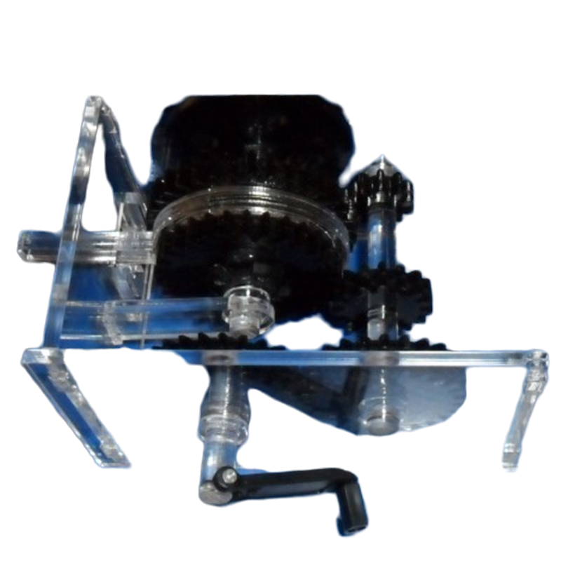 钰婕车床变速器模型 高中物理教学的得力助手